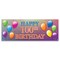 Signmission Happy 100th Birthday Banner Concession Stand Food Truck Single Sided B-30081 - alternate 1